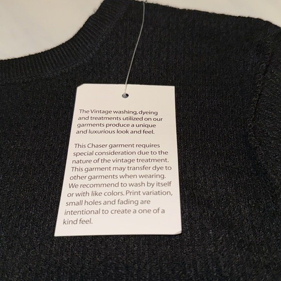 NWT Chaser Women’s Apres Ski Star Pullover Waffle Thermal Shirt Black White XS S - Picture 10 of 11